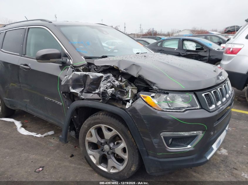 2021 Jeep Compass Limited 4X4 VIN: 3C4NJDCB2MT528462 Lot: 43974052