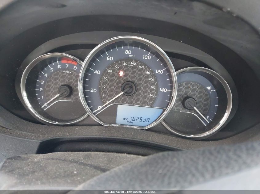 2016 Toyota Corolla Le VIN: 2T1BURHE7GC547073 Lot: 43974060