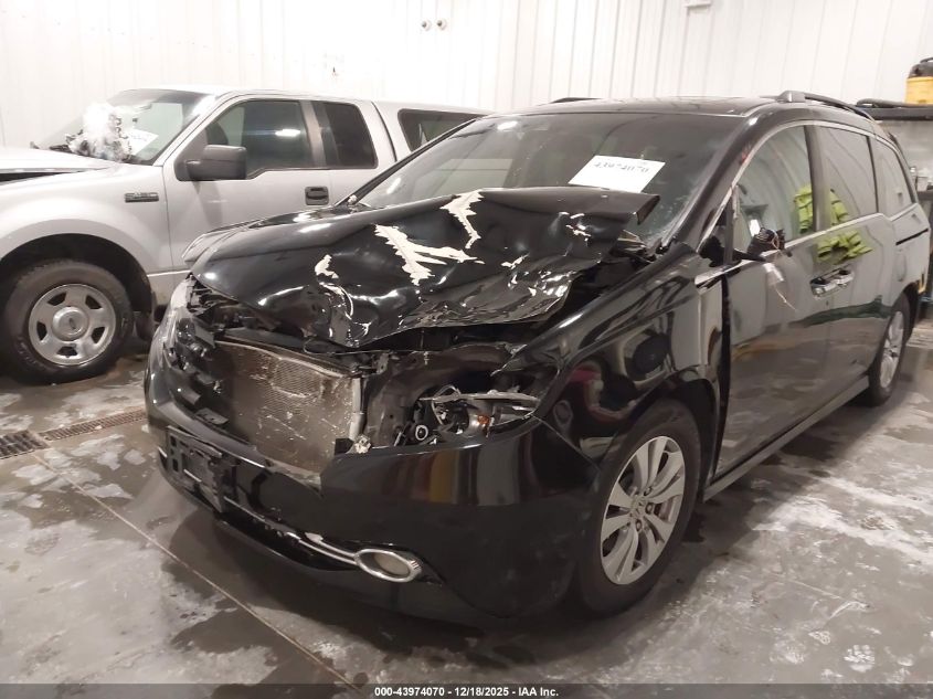 2015 Honda Odyssey Ex-L VIN: 5FNRL5H64FB088940 Lot: 43974070
