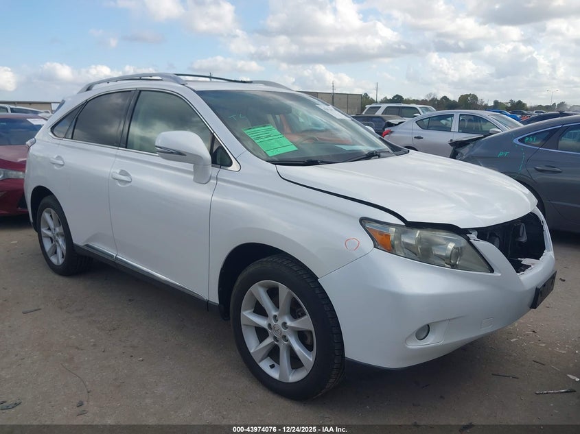 2T2ZK1BA0CC072285 2012 Lexus Rx 350 auction photo 1