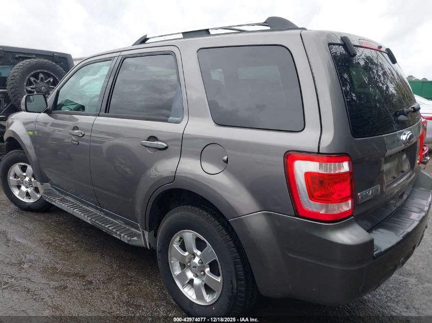 2011 Ford Escape Limited VIN: 1FMCU0EG9BKC08937 Lot: 43974077