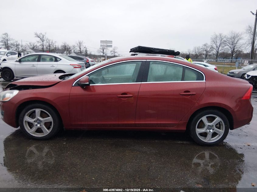 2013 Volvo S60 T5 VIN: YV1612FH6D2205181 Lot: 43974082