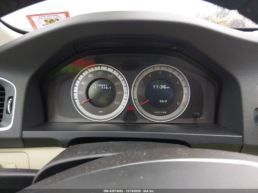 2013 Volvo S60 T5 VIN: YV1612FH6D2205181 Lot: 43974082