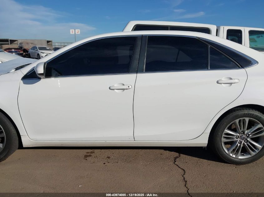 2016 Toyota Camry Se VIN: 4T1BF1FK3GU180191 Lot: 43974085