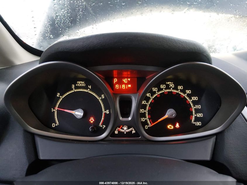 2011 Ford Fiesta Se VIN: 3FADP4EJ8BM165810 Lot: 43974086