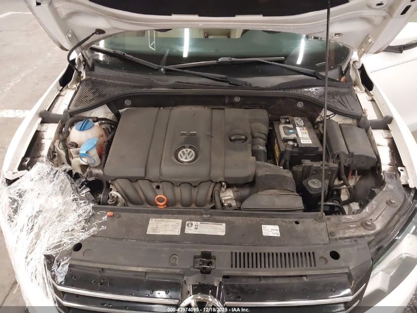 2012 Volkswagen Passat 2.5L Se VIN: 1VWBP7A39CC050143 Lot: 43974095