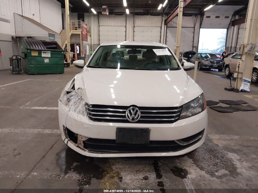 2012 Volkswagen Passat 2.5L Se VIN: 1VWBP7A39CC050143 Lot: 43974095