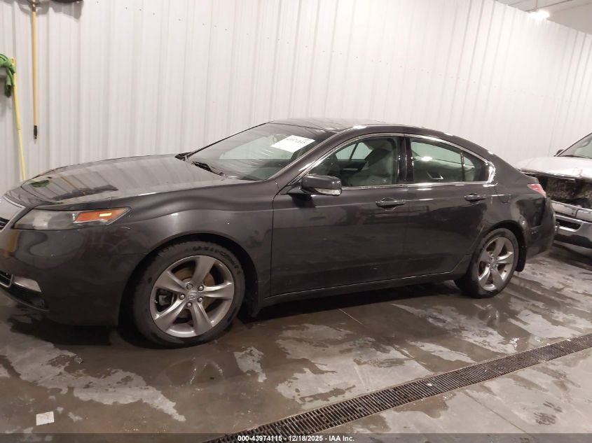 2012 Acura Tl 3.7 VIN: 19UUA9F25CA011944 Lot: 43974115