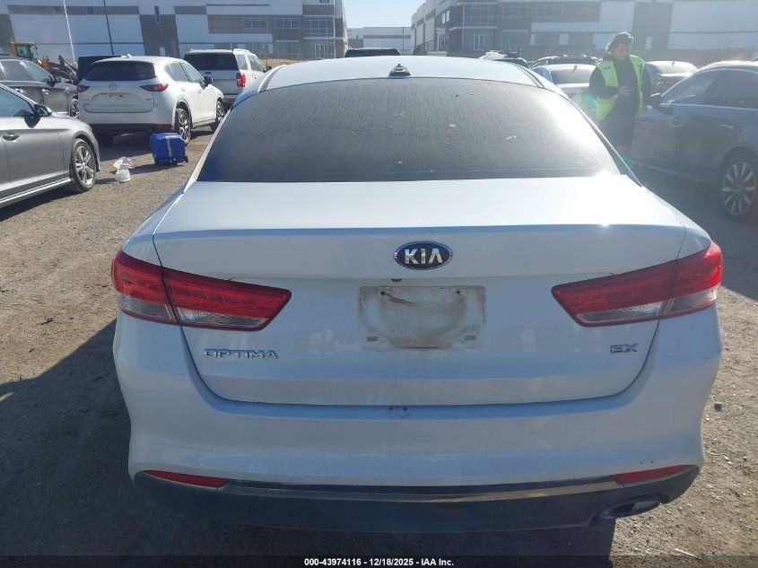 2016 Kia Optima Ex VIN: 5XXGU4L39GG031255 Lot: 43974116