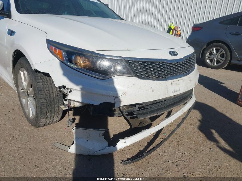 2016 Kia Optima Ex VIN: 5XXGU4L39GG031255 Lot: 43974116