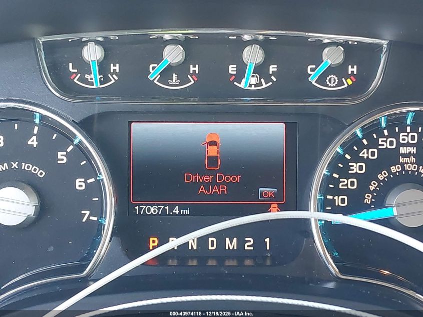 2014 Ford F-150 Lariat VIN: 1FTFW1CF1EKD37223 Lot: 43974118