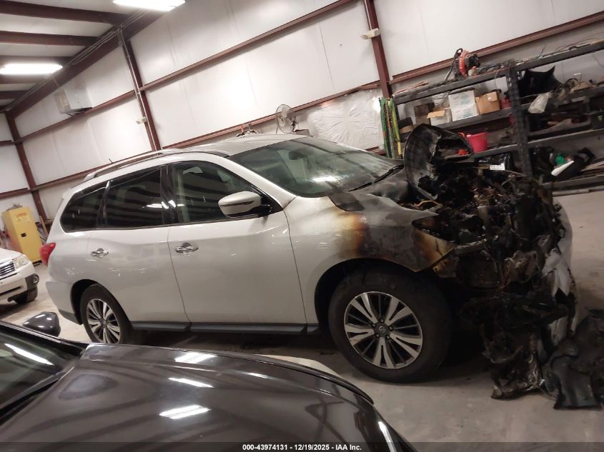 2017 Nissan Pathfinder Sv VIN: 5N1DR2MN6HC665483 Lot: 43974131