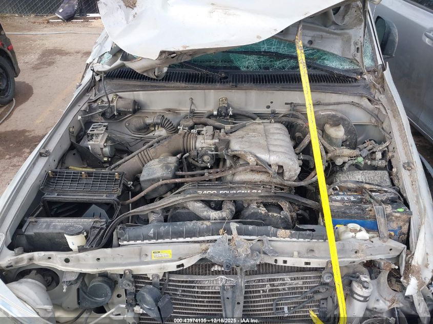 2003 Toyota Tacoma Prerunner V6 VIN: 5TESN92NX3Z191132 Lot: 43974135