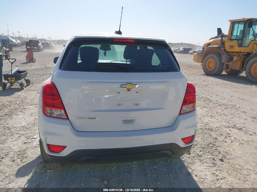 2019 Chevrolet Trax Ls VIN: 3GNCJNSB2KL246406 Lot: 43974136