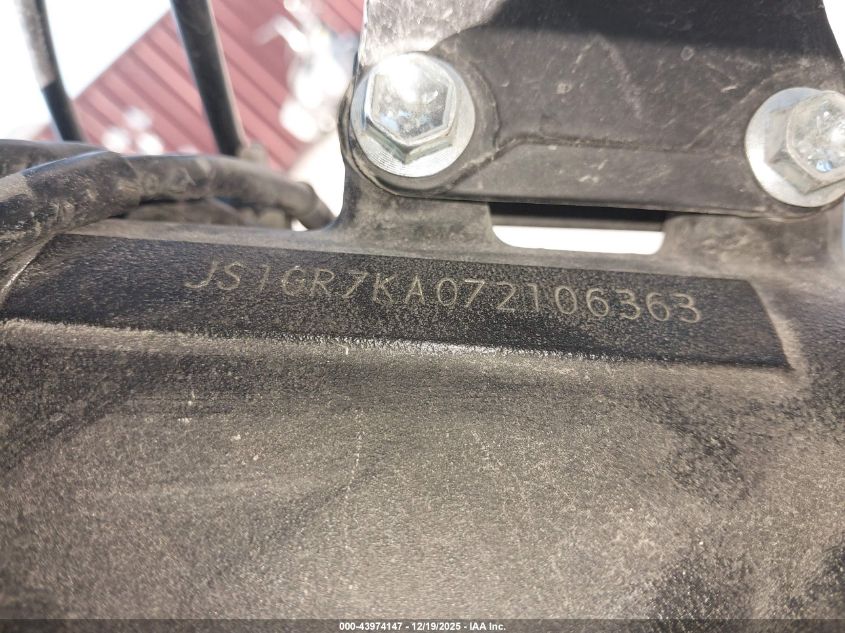 2007 Suzuki Gsx-R750 VIN: JS1GR7KA072106363 Lot: 43974147