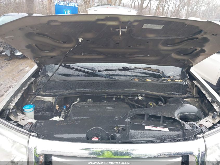 2011 Honda Pilot Lx VIN: 5FNYF4H21BB101762 Lot: 43974151