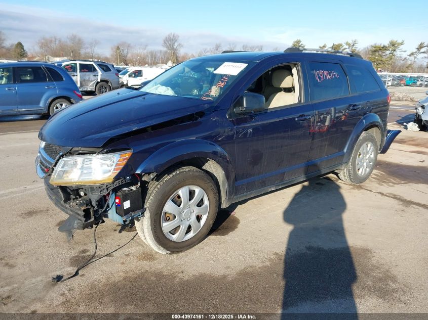 2018 Dodge Journey Se VIN: 3C4PDCAB9JT497302 Lot: 43974161