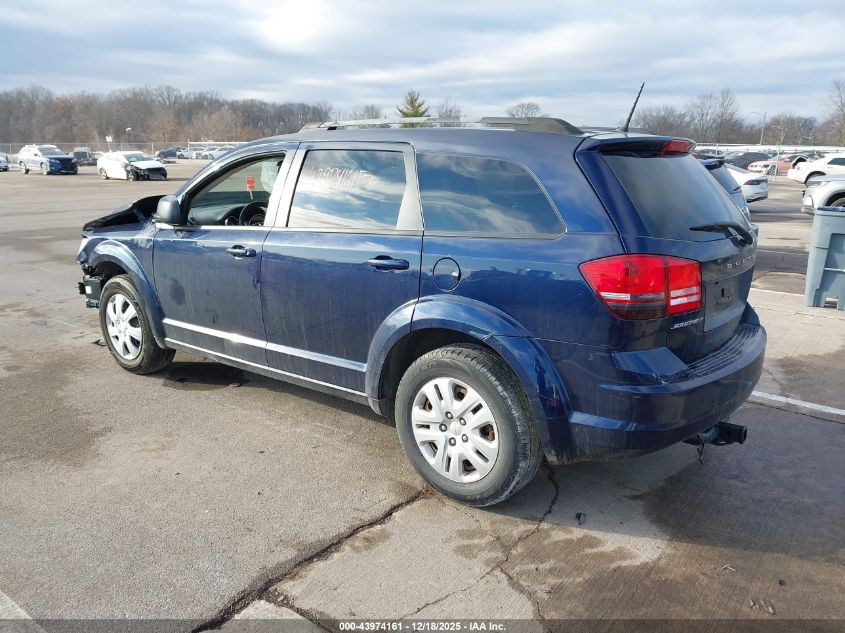 2018 Dodge Journey Se VIN: 3C4PDCAB9JT497302 Lot: 43974161
