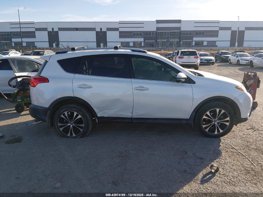 2015 Toyota Rav4 Limited VIN: 2T3YFREV0FW155811 Lot: 43974169