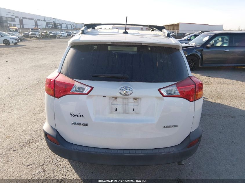 2015 Toyota Rav4 Limited VIN: 2T3YFREV0FW155811 Lot: 43974169
