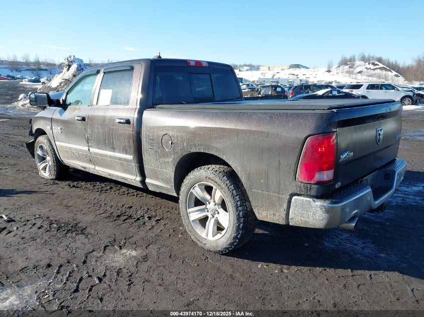 2016 Ram 1500 Big Horn VIN: 1C6RR7TTXGS393751 Lot: 43974170