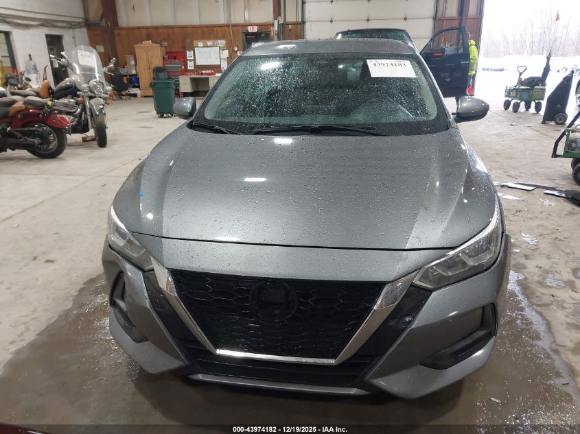 2022 Nissan Sentra Sv Xtronic Cvt VIN: 3N1AB8CV9NY226283 Lot: 43974182