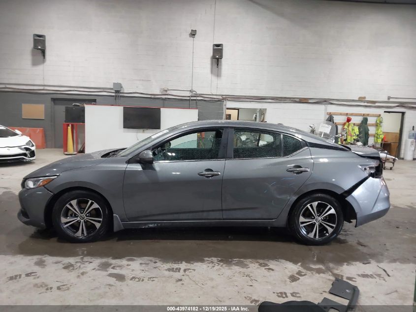 2022 Nissan Sentra Sv Xtronic Cvt VIN: 3N1AB8CV9NY226283 Lot: 43974182