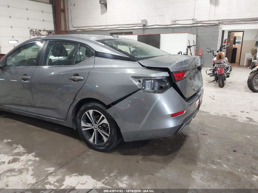 2022 Nissan Sentra Sv Xtronic Cvt VIN: 3N1AB8CV9NY226283 Lot: 43974182