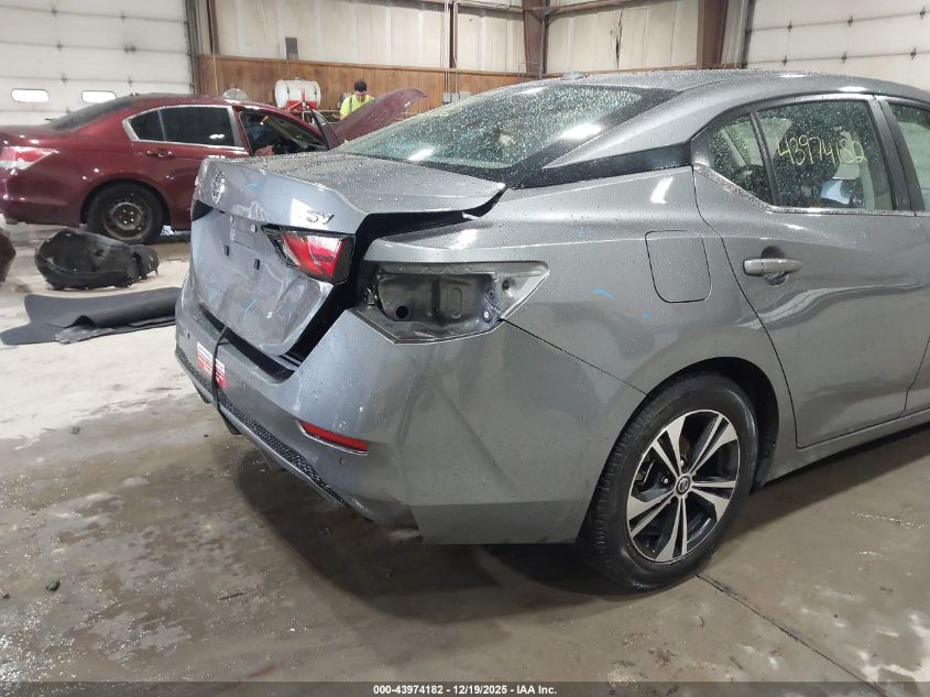 2022 Nissan Sentra Sv Xtronic Cvt VIN: 3N1AB8CV9NY226283 Lot: 43974182