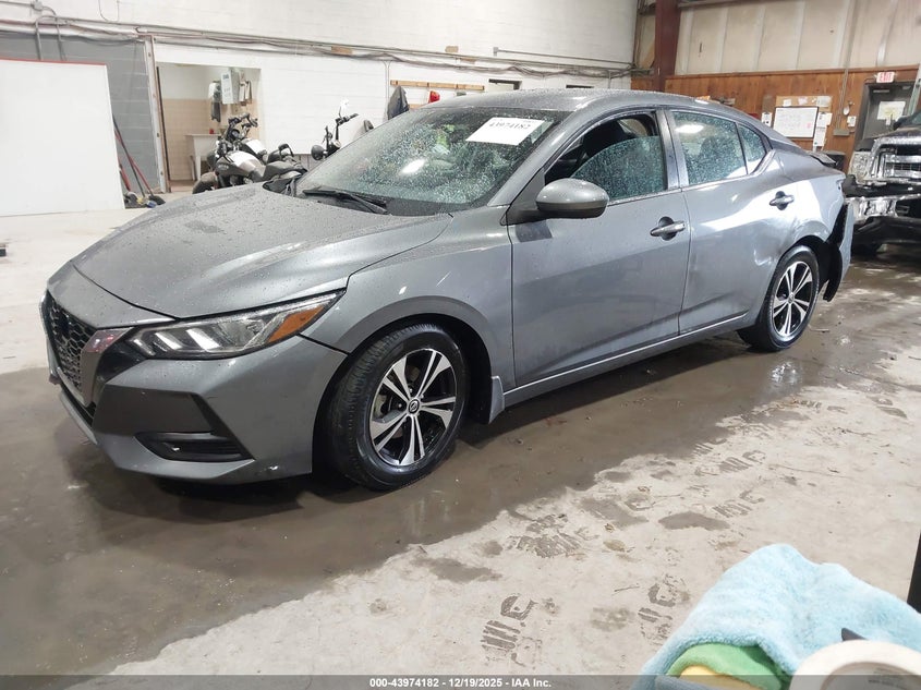 2022 Nissan Sentra Sv Xtronic Cvt