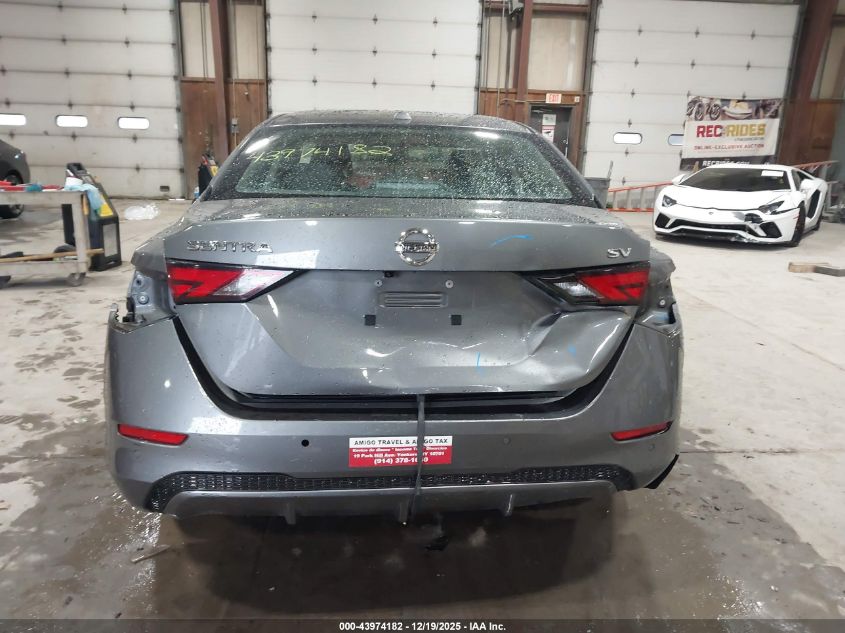 2022 Nissan Sentra Sv Xtronic Cvt VIN: 3N1AB8CV9NY226283 Lot: 43974182