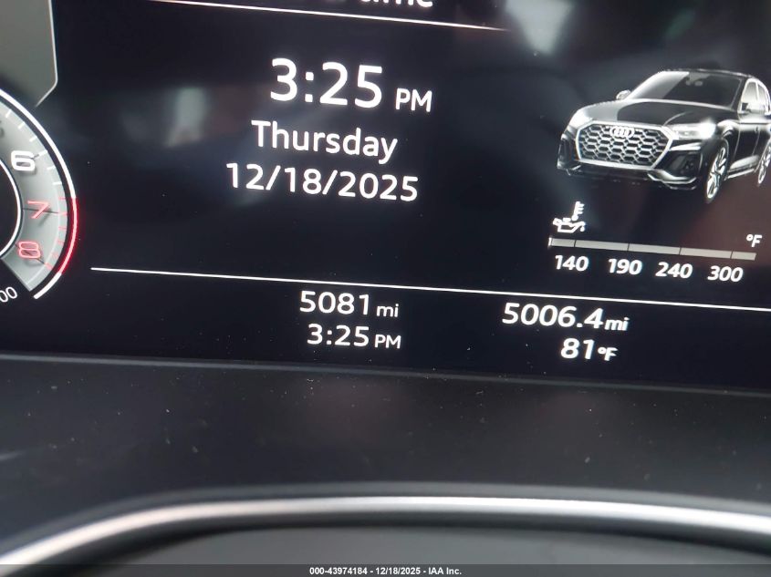 2024 Audi Q5 Premium Plus 45 Tfsi S Line Quattro VIN: WA1EAAFY5R2039930 Lot: 43974184