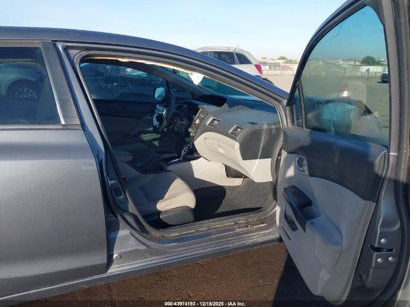 2013 Honda Civic Lx VIN: 19XFB2F59DE059631 Lot: 43974193