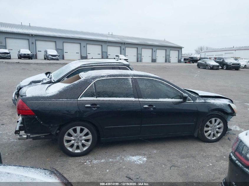 2007 Honda Accord 3.0 Ex VIN: 1HGCM66827A092414 Lot: 43974199