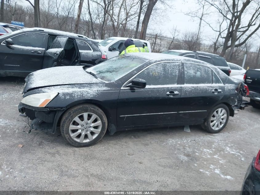 2007 Honda Accord 3.0 Ex VIN: 1HGCM66827A092414 Lot: 43974199