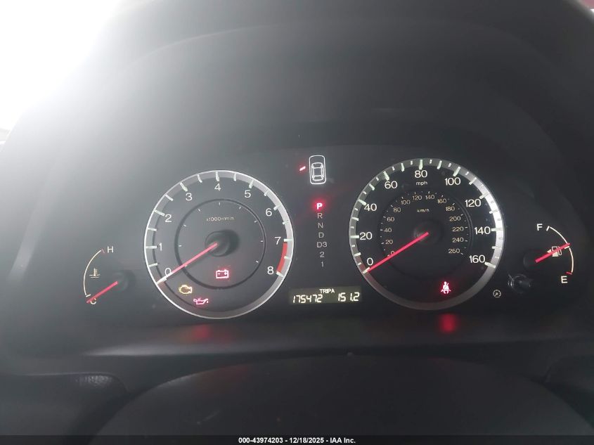 2011 Honda Accord 2.4 Ex VIN: 1HGCS1B73BA000595 Lot: 43974203