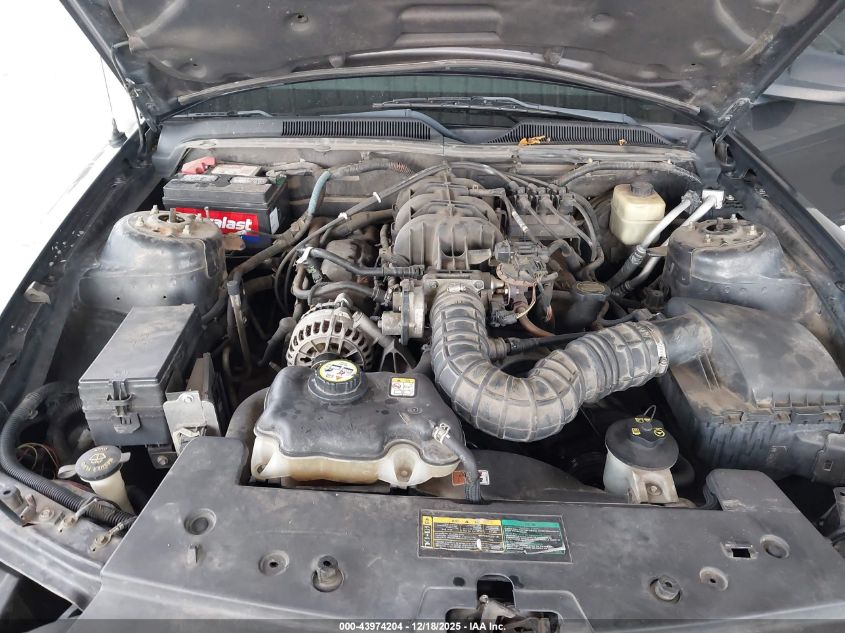 2007 Ford Mustang V6 Deluxe/V6 Premium VIN: 1ZVHT80NX75320585 Lot: 43974204