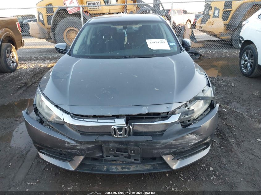 2016 Honda Civic Lx VIN: 19XFC2F57GE087901 Lot: 43974209
