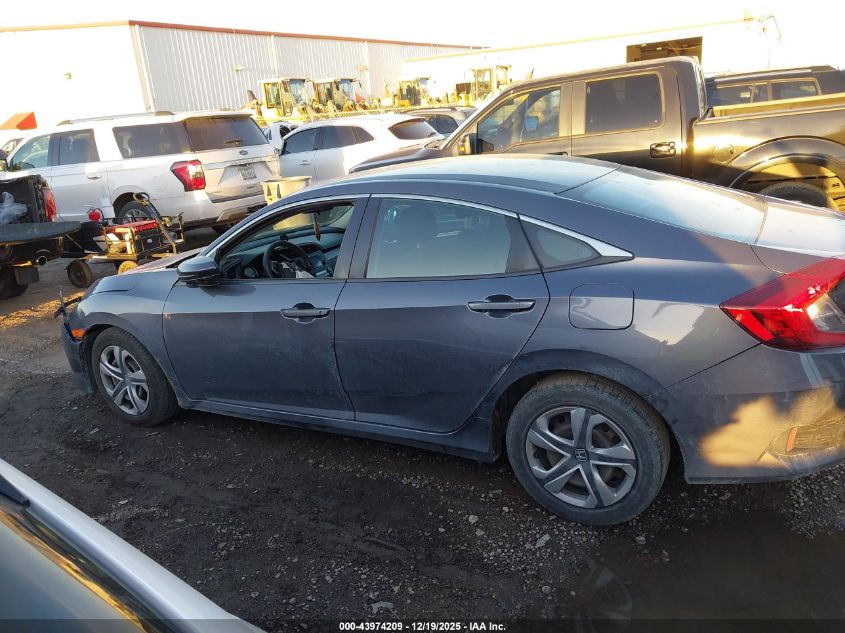 2016 Honda Civic Lx VIN: 19XFC2F57GE087901 Lot: 43974209