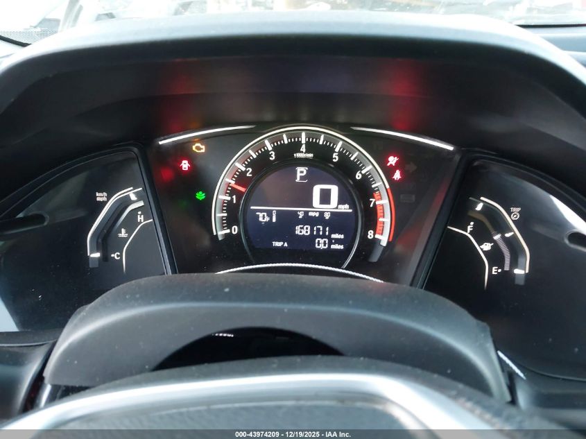 2016 Honda Civic Lx VIN: 19XFC2F57GE087901 Lot: 43974209