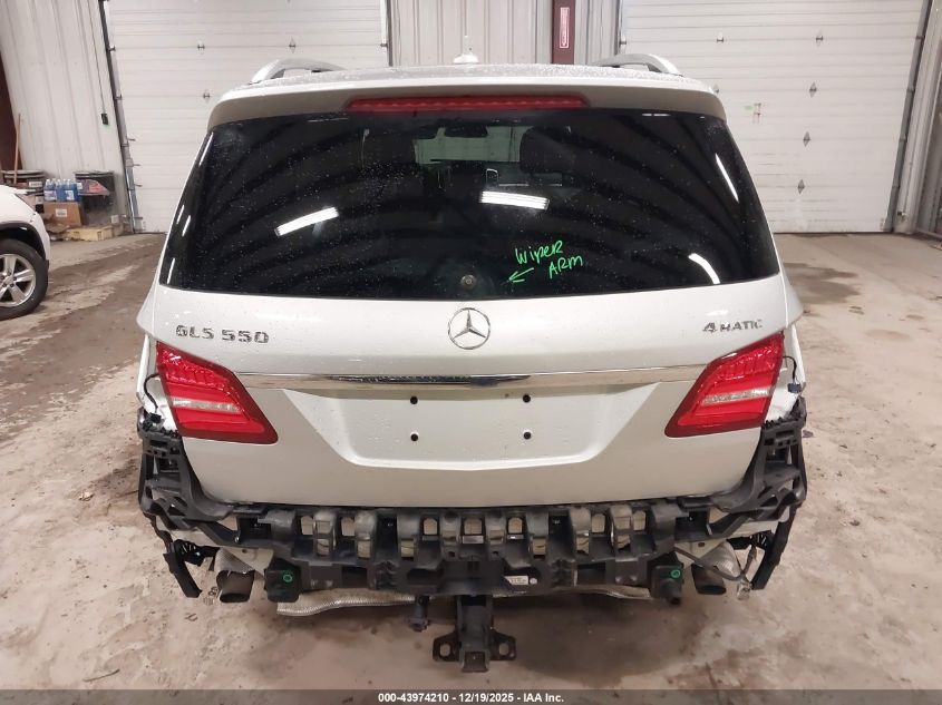 2017 Mercedes-Benz Gls 550 4Matic VIN: 4JGDF7DE2HA771981 Lot: 43974210
