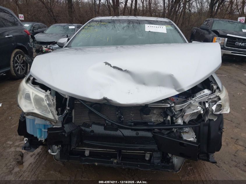 2012 Toyota Camry Le VIN: 4T4BF1FK8CR192272 Lot: 43974211