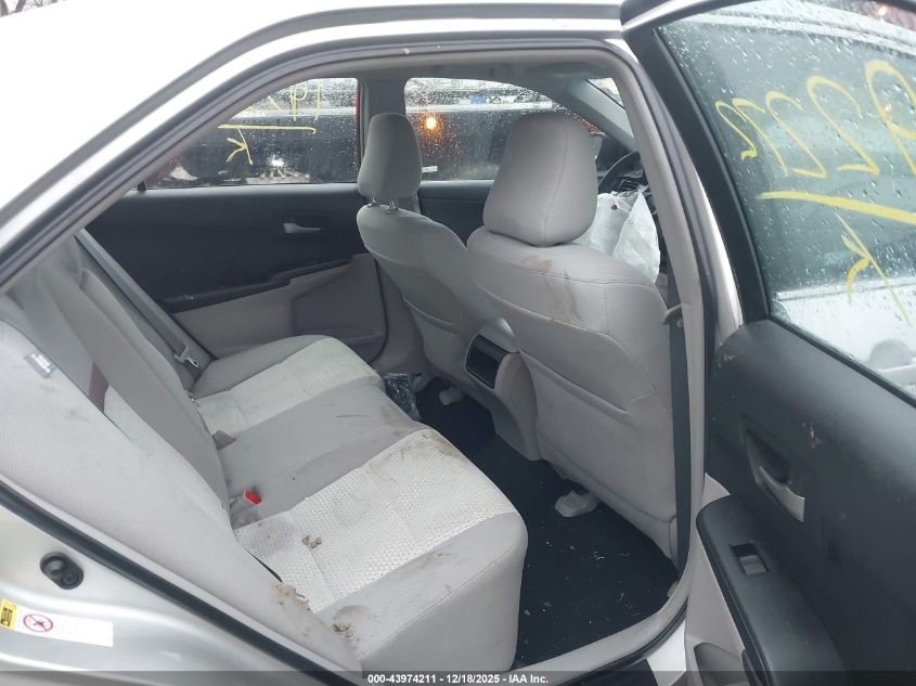 2012 Toyota Camry Le VIN: 4T4BF1FK8CR192272 Lot: 43974211