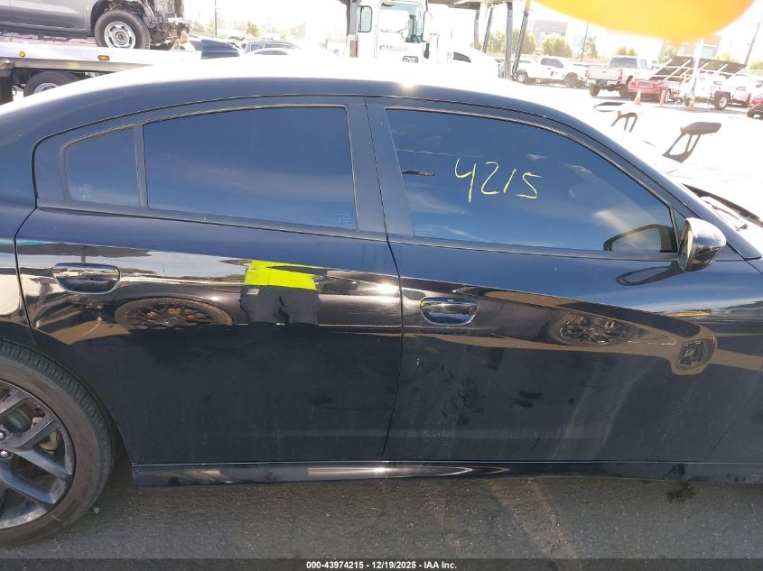 2022 Dodge Charger Gt Rwd VIN: 2C3CDXHG9NH173289 Lot: 43974215