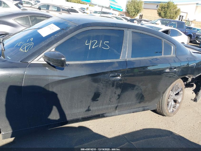 2022 Dodge Charger Gt Rwd VIN: 2C3CDXHG9NH173289 Lot: 43974215