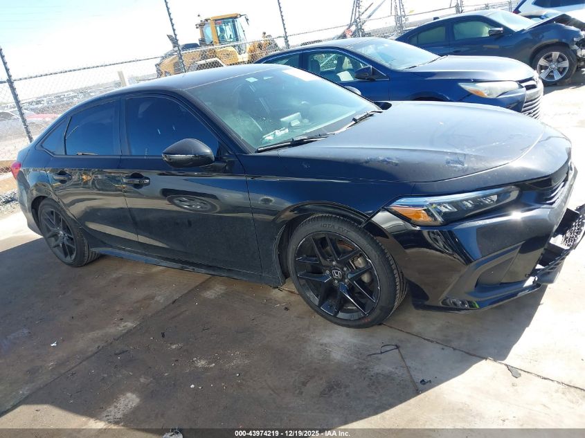 2023 Honda Civic Sport VIN: 2HGFE2F57PH528717 Lot: 43974219