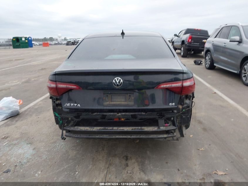 2022 Volkswagen Jetta 1.5T Se VIN: 3VW7M7BU7NM025751 Lot: 43974224