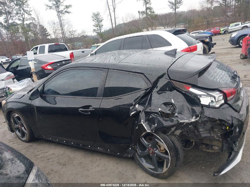 2019 Hyundai Veloster Turbo VIN: KMHTH6AB9KU006945 Lot: 43974228