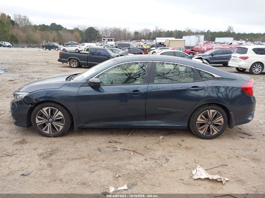 2018 Honda Civic Ex-T VIN: JHMFC1F38JX016589 Lot: 43974233