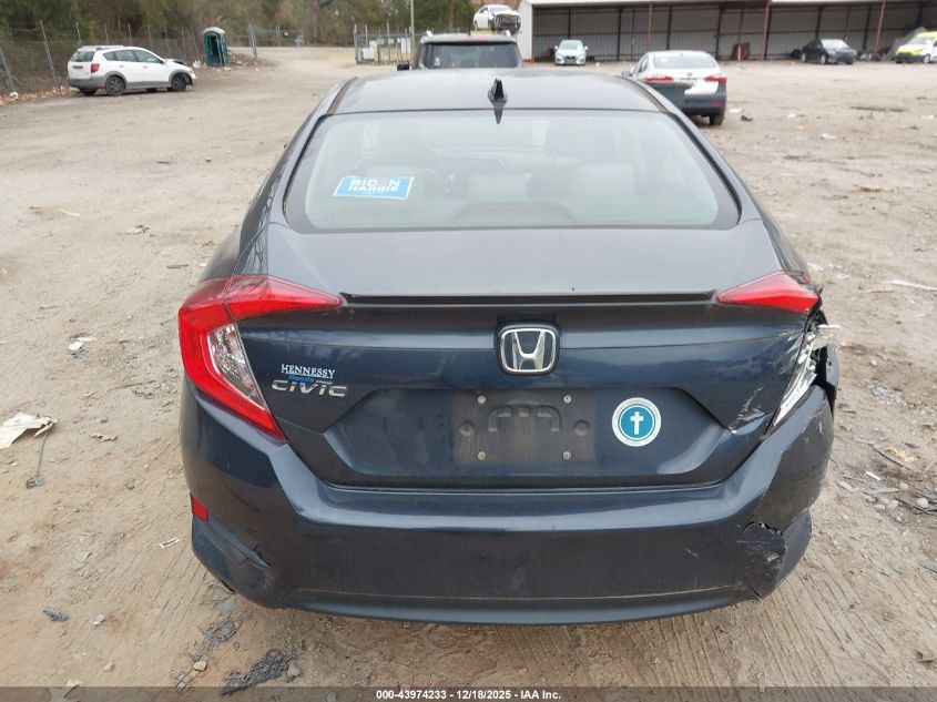 2018 Honda Civic Ex-T VIN: JHMFC1F38JX016589 Lot: 43974233